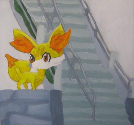 Fennekin Ajurinkadun portailla